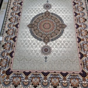 فرش ماشینی کاد زمینه فیلی برند مسجدی